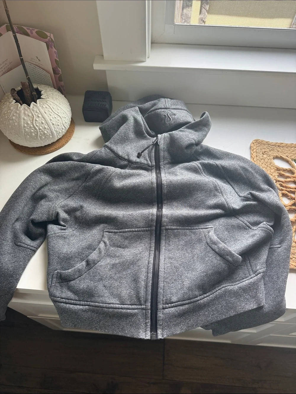 Cropped Scuba Full-Zip Hoodie Jacket Lululemon